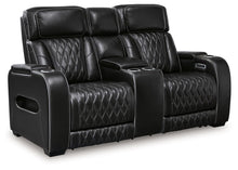 Boyington - Black - 2 Pc. - Power Reclining Sofa And Loveseat