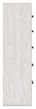 Cayboni - Whitewash - Five Drawer Chest