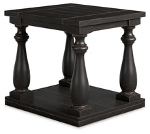 Mallacar - Black - Rectangular End Table