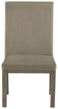 Chrestner - Gray / Brown - Dining Uph Side Chair (Set of 2)