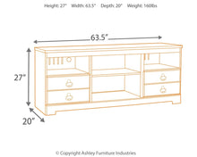 Willowton - TV Stand With Fireplace Option