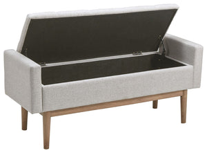 Briarson - Beige / Brown - Storage Bench