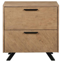 Taylor - 2-Drawer Nightstand - Light Honey Brown