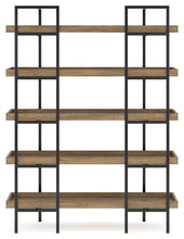 Montia - Light Brown - Bookcase