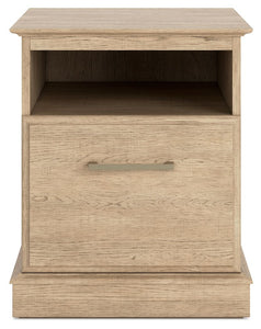 Elmferd - Light Brown - File Cabinet