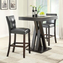 Alberton - Leatherette Upholstered Bar Chair (Set of 2) - Black