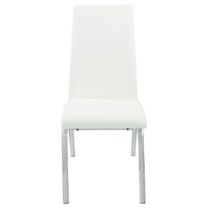 Bishop - Upholstered Dining Side Chair (Set of 2) - White