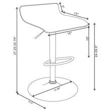 Bidwell - Upholstered Adjustable Bar Stool (Set of 2)