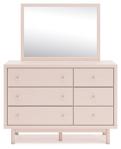 Wistenpine - Blush - Dresser And Mirror