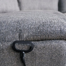 Alberta - 3 Seat Reclining Sofa - Charcoal Gray