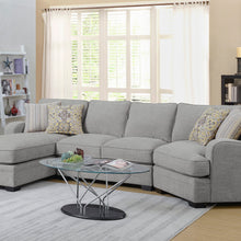 Analiese - Sectional - Dove Gray - Fabric