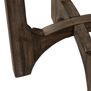 Cascade - Chair Side Table - Dark Brown