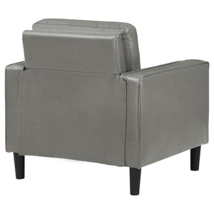 Ruth - Upholstered Track Arm Accent Chair