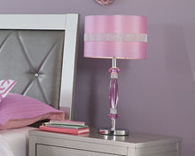 Nyssa - Purple - Metal Table Lamp