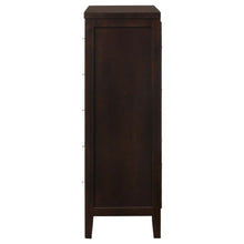 Carlton - 5-Drawer Bedroom Chest - Cappuccino