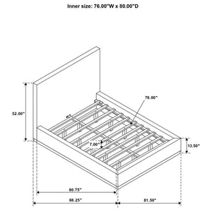 Knox - Upholstered Platform Bed