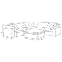 Raleigh - Boucle Upholstered Modular Sectional