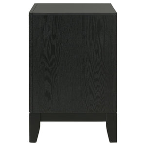 Valencia - 2-Drawer Nightstand - Black