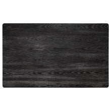 Zetta - Rectangular Wood Dining Table - Black