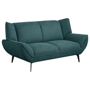 Acton - Upholstered Flared Arm Sofa Set