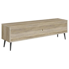 Allie - 2 Door Engineered Wood TV Stand - Distressed Pine