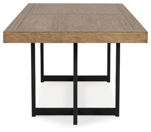 Tomtyn - Light Brown - Rectangular Dining Room Extension Table