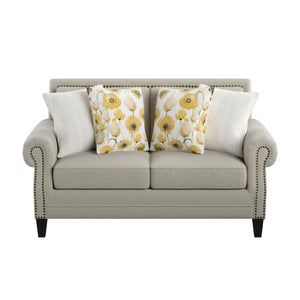 Celia - Loveseat - Saxon Beige