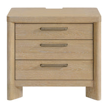 Pacific Grove - 3 Drawers Nightstand - Light Brown