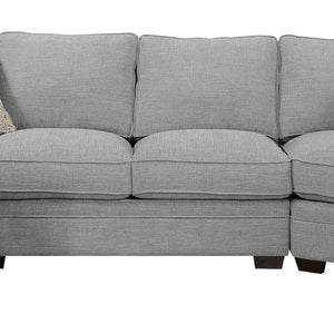 Analiese - Sectional - Dove Gray - Fabric