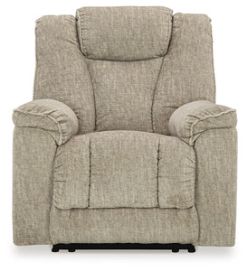 Hindmarsh - Stone - Power Recliner/ Adj Headrest