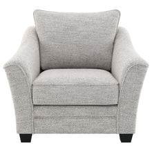 Tomkins - Boucle Upholstered Chair - Light Gray