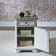 Magnolia Manor - Chair Side Table - White