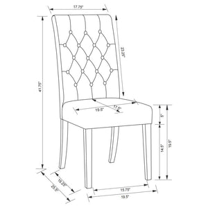 Douglas - Upholstered Dining Side Chair (Set of 2) - Oatmeal