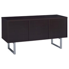 Lawtey - 5-Drawer Home Office Storage Credenza - Cappuccino