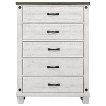 Lilith - 5-Drawer Bedroom Chest - Distressed White