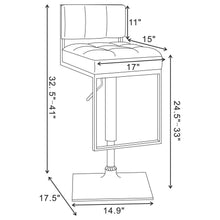 Alameda - Square Adjustable Bar Stool