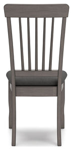 Shullden - Gray - Dining Room Side Chair (Set of 2)