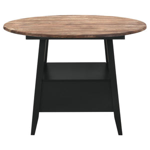 Gibson - Round Counter Height Dining Table - Yukon Oak