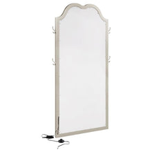 Evangeline - Full Length LED Light Floor Mirror - Silver Oak