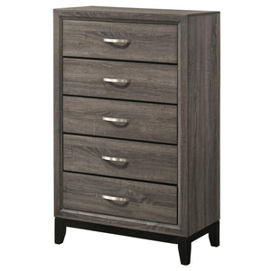 Watson - 5-Drawer Bedroom Chest - Gray Oak