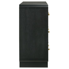 Cavelle - 6-Drawer Dresser Cabinet - Black