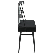 Jessie - Writing Desk With Whiteboard And USB - Black