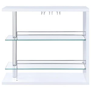 Prescott - Rectangular 2-Shelf Bar Unit