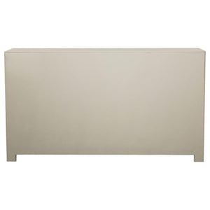 Toula - 4 Door Accent Cabinet - Smoke And Champagne