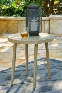 Swiss Valley - Beige -  Outdoor Coffee Table With 2 End Tables