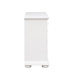 Summer House - 2 Door 5 Drawer Dresser - White