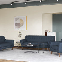 Binetti - Loveseat - Navy Peacock