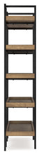 Montia - Light Brown - Bookcase