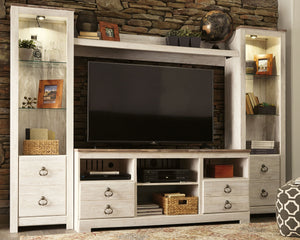 Willowton - Entertainment Center With Fireplace Option