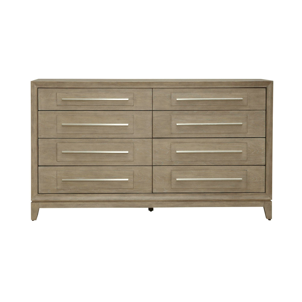 Brentwood - 8 Drawer Dresser - Sandstone